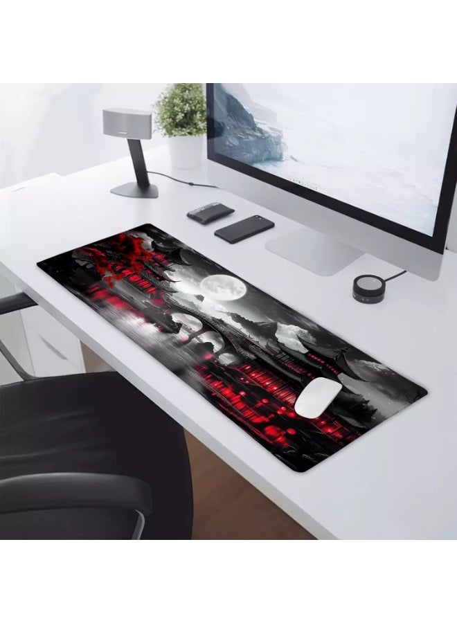 لوحة ماوس ريفرسايد فول مون - مقاس كبير 80 × 30 سم - Image 2